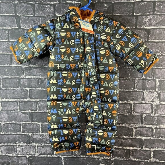 COLUMBIA Infant 6-12 Months Snuggly Bunny Hooded Bunting Snowsuit - Picture 1 of 10